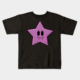 Cute Purple Vampire Star V2 Kids T-Shirt